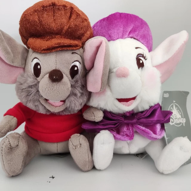 DISNEYLAND PARIS THE Rescuers Bernard And Miss Bianca Mice Kids Soft ...