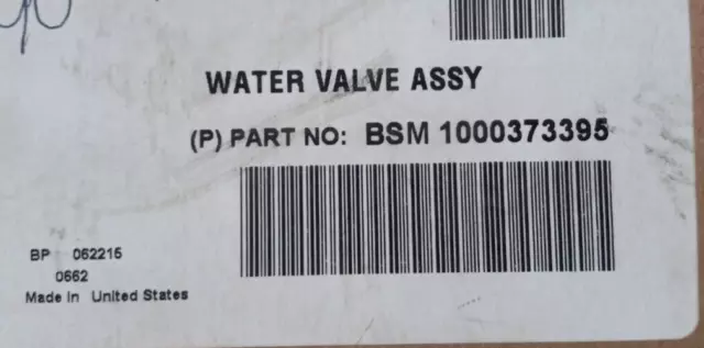 Freightliner BSM 1000373395 Heater Valve Assembly