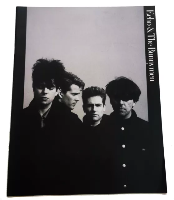 ECHO & The BUNNYMEN Tour PROGRAMME UK 1987 30cm x 21cm  MINT-