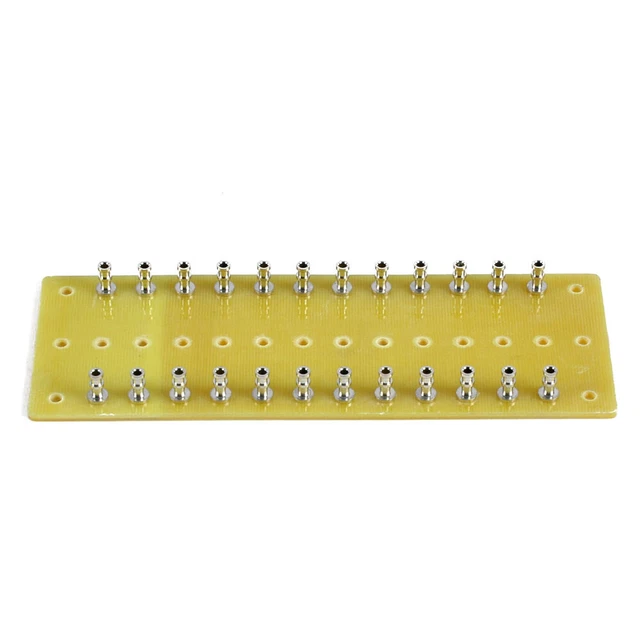 1pc  Fiberglass Turret Tag Board for Tube Amp Classic 24 Lug Audio DIY Amplifier 5