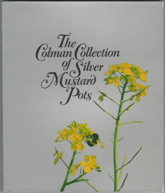 Antique English Sterling Silver Mustard Pots Colman Foods Collection Catalog