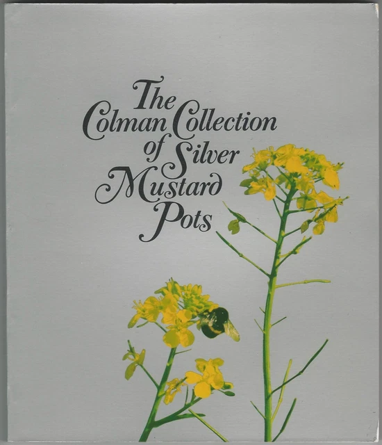 Antique English Sterling Silver Mustard Pots Colman Foods Collection Catalog