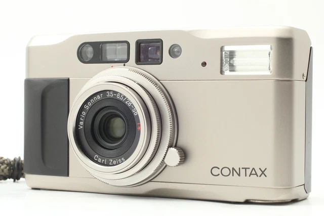 [Near MINT w/ Strap] Contax TVS Point & Shoot 35mm Film Camera From JAPAN