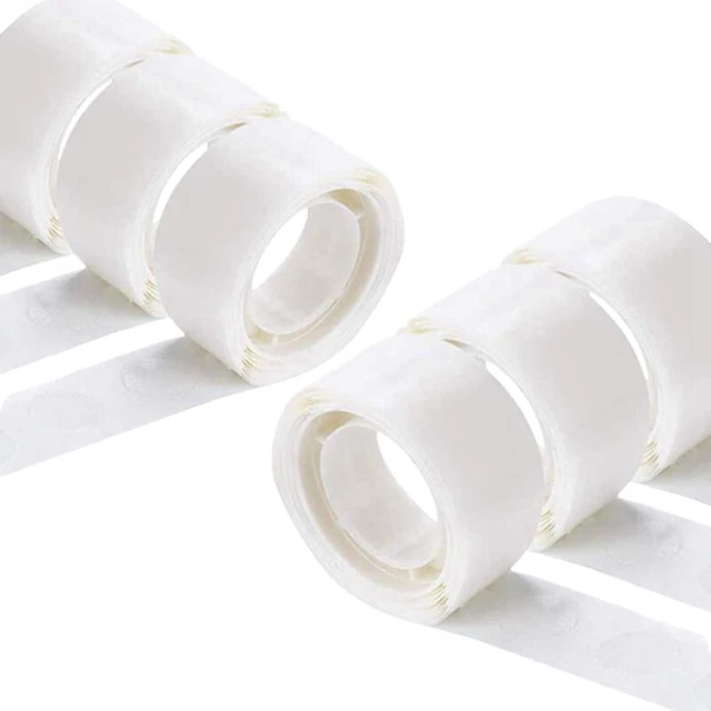 6 Rollen Klebe Punkt Ballon Kleber Abnehmbare Klebe Punkte Doppelseitige Pu O1O9