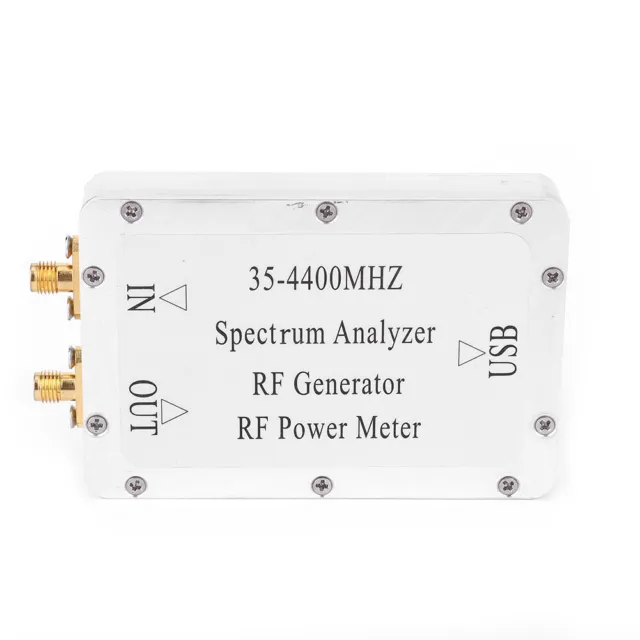 35-4400MHz Spectrum Analyzer Aluminum Alloy Shell Sweep Source Power