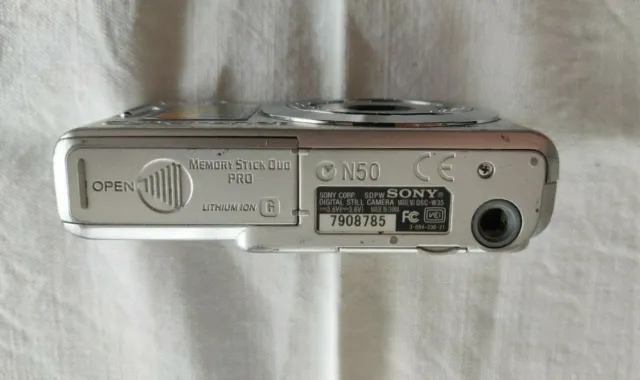 Digital camera Sony Cyber-shot DSC-W35 fotocamera digitale compatta 4