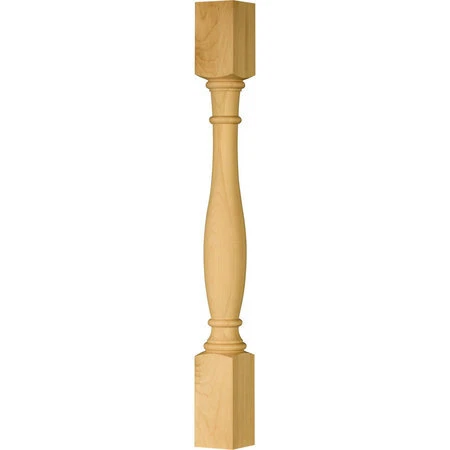 OSBORNE WOOD PRODUCTS 2423SPC 34 1/2 x 3 1/2 Belleville Island Leg in Spanish