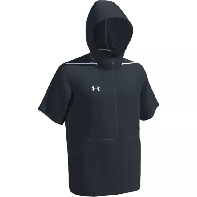 Under Armour Men's EVO Short Sleeve Cage Jacket SM Gray