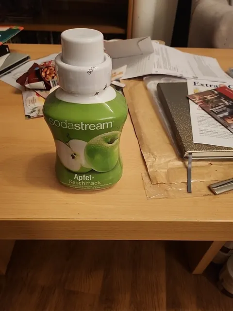 Sodastream 1X Mal 5 Stück Sind Noch Neu je Flaschen 500ml sirup apfel Ist Neu