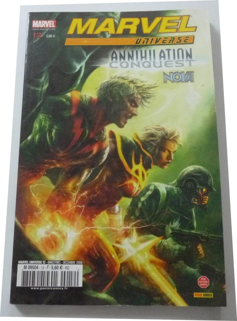 MARVEL UNIVERSE  n° 12 déc. 2008 - Annihilation Conquest T5 - PANINI COMICS - VF
