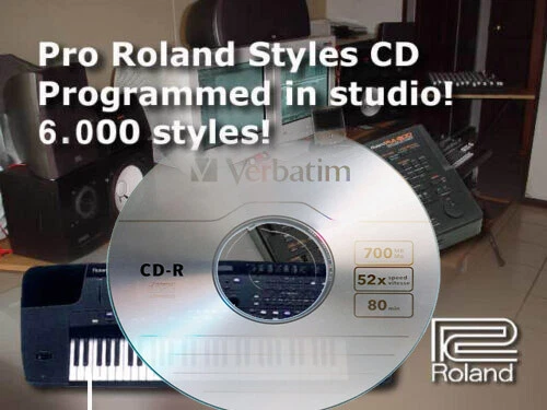 6000 STILI E500 E300 KR 570 KR 770 KR 1070 roland styles style