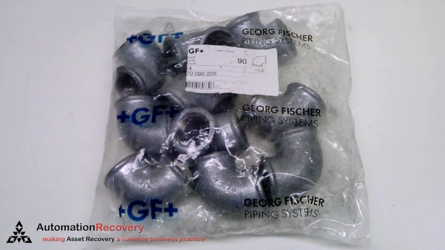 Georg Fischer 770090205  Elbow Fitting, 90 Deg, 3/4" Bsp, See Desc #219594