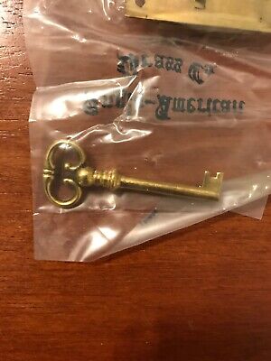 Solid Brass Large Surface Mounted Lock with Key S-2G 3