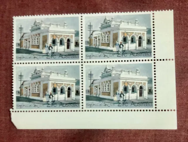 1982 Australian Stamps - Historic Post Offices Set of 4 Strips 7 Full Set MUH 3