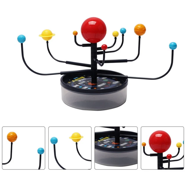 Iso Trade Modello Sistema Solare 3D Da Costruire E Dipingere Con 8 Pianeti, Colori Fluorescenti, Per Bambini 3+, Giocattolo Astronomico