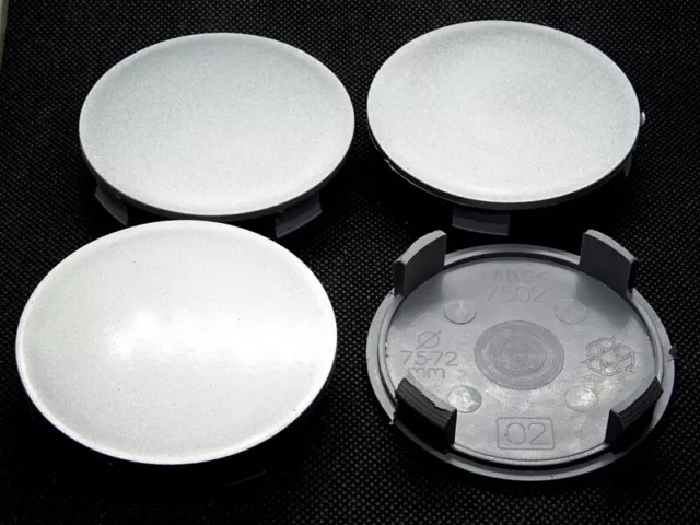 4x Nabenkappen Felgendeckel 75,0mm 71,5mm  für Alufelgen 7502