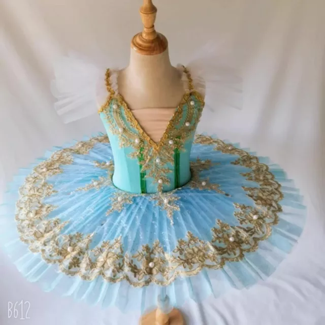 Professional Ballet Costume Ballerina Ballet Tutu Girl Princess Pancake Dance