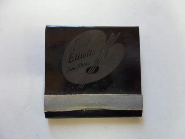 Vintage Fred Elliotts' Fine Shoes Flint, Michigan Matchbook Souvenir 5341