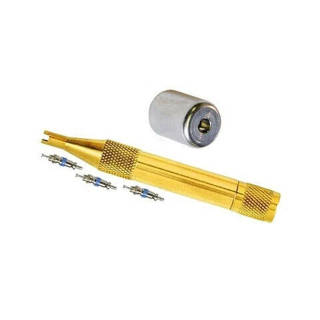 (1) C&D Valve # CD2290  -  1/4" Locking  Safety Cap with Core & Cap Tool CD3813