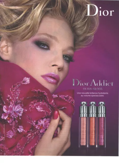 PUBLICITE ADVERTISING 2010  DIOR le nouveau gloss