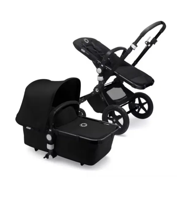 Bugaboo Cameleon 3 Plus Carrycot Baby & Pushchair, Black brand new