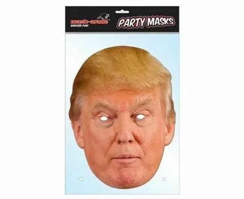 Donald Trump Mask Ex President First Lady Celebrity Card Masks U.S Politician