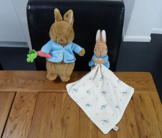 MARKS & SPENCER Peter Rabbit Soft Toy & Peter Rabbit Baby Comforter