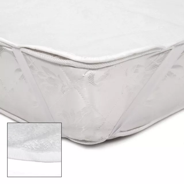 70X140 cm protezione materasso portafibrazione coperta impermeabile a mollettoni 2