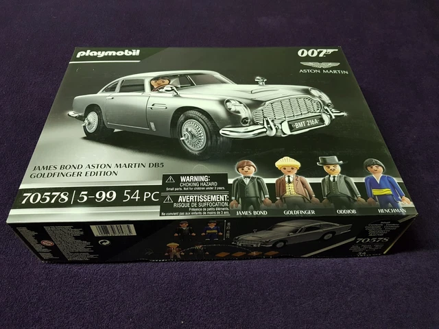 PLAYMOBIL James Bond Aston Martin DB5 - Goldfinger Edition (70578)