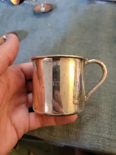 Reed & Barton X173 Sterling Silver Child Cup / Baby Cup