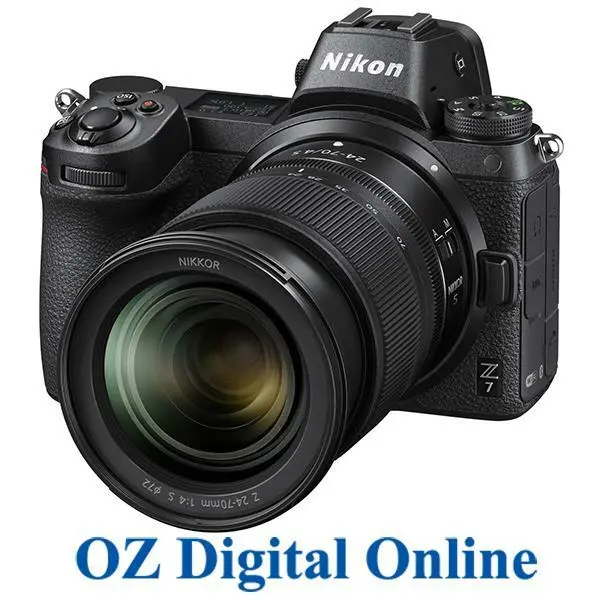 New Nikon Z7 +Nikon Z 24-70mm F4S Kit Mirrorless Digital Camera 45.7MP 1 YrAuWty