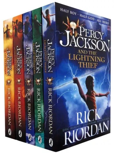 Percy Jackson Ultimate Collection 5 Books Set By Rick Riordan