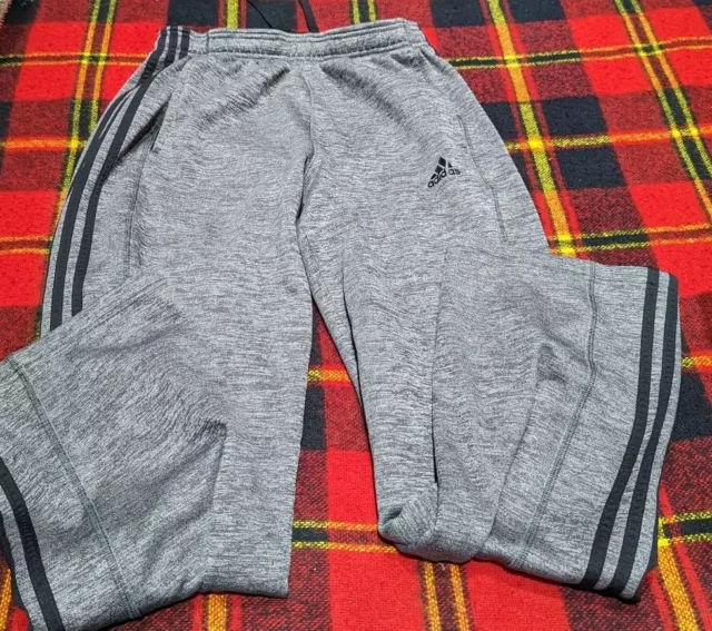 MENS ADIDAS CLIMAWARM Long Gray Pants Sz M $22.99 - PicClick