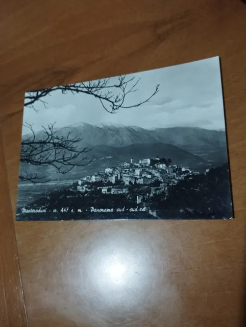 Monteroduni -Isernia -Panorama Sud-sud Est 1959 cartolina