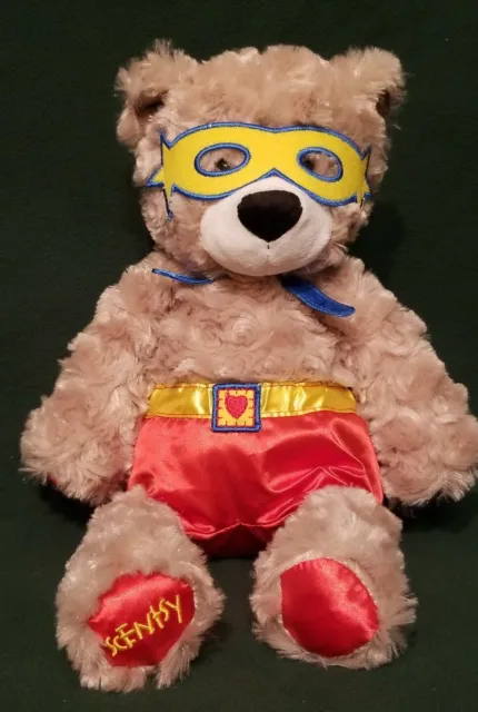 16" Scentsy Buddy Sebastian the Superbuddy Plush Super Hero Bear with Scent Pack