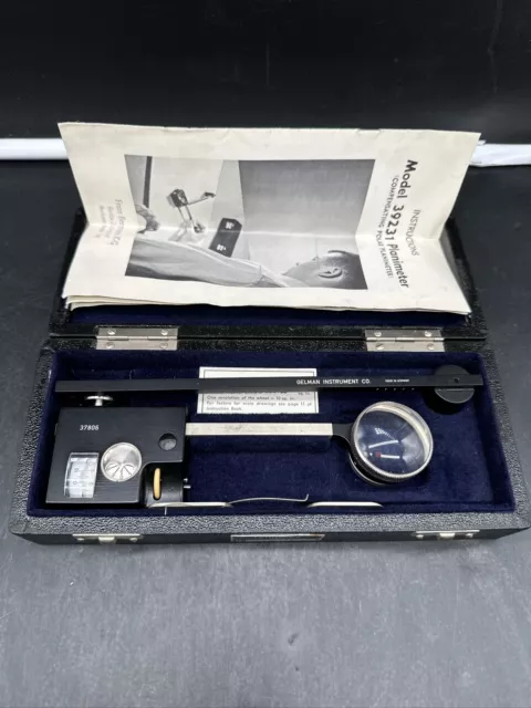 Gelman instrument Co Polar Planimeter Made in Germany Fläche messen Vintage I.11