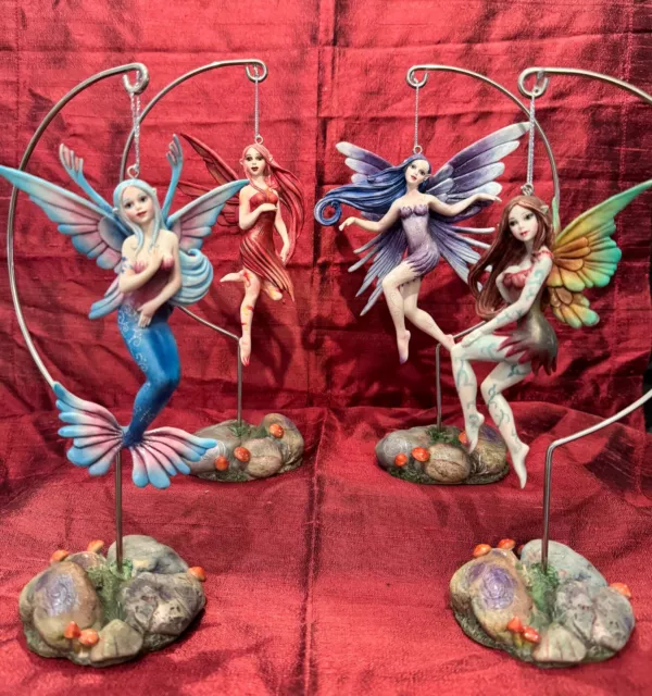 Brigid Ashwood Fee Sprites Elemente Figuren Ornamente Set verpackt Dragonsite