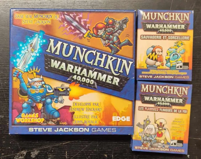 Acheter Munchkin Warhammer 40,000 : Les Flingues de la Foi