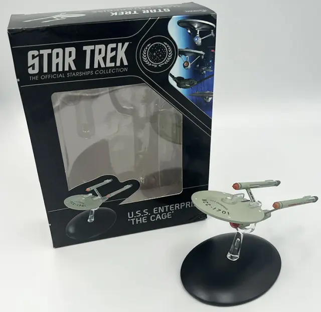 Star Trek Eaglemoss U.S.S. Enterprise NCC-1701 THE CAGE Starship Bonus Model #25