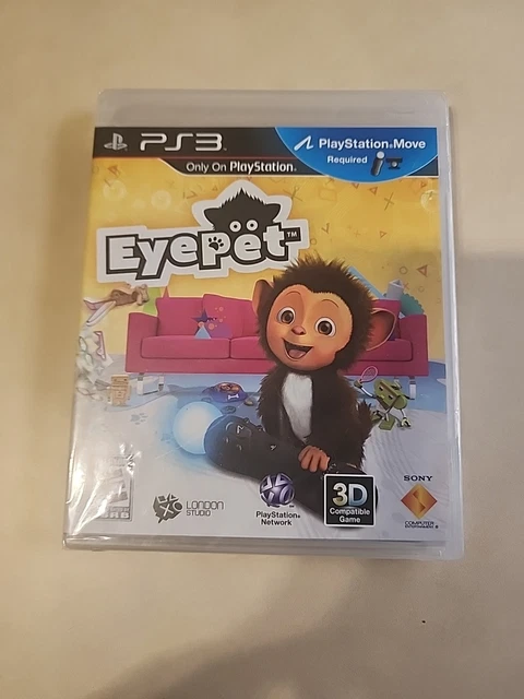 EYEPET FRIENDS (Sony PlayStation 3, 2011) PS3 PRECINTADO NUEVO