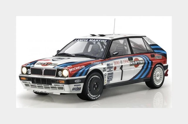 Lancia Delta HF Integrale 16v. Martini Racing, Rallye de Monte-Carlo Lancia Delta HF Integrale 16v. Martini Racing, Rallye de Monte-Carlo