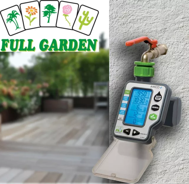 ricambioPROGRAMMATORE CENTRALINA AMICO+ BATTERIA RAIN IRRIGAZIONE PRATI GIARDINO