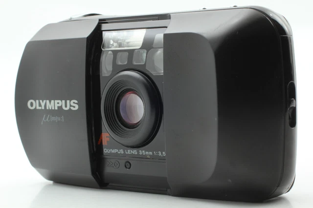 [Near MINT] Olympus Mju µ Infinity Stylus 35mm Point & Shoot Film Camera JAPAN