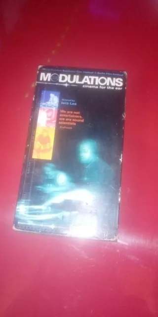 Modulations - Cinema For The Ear - VHS Prodigy Orbital - Rare -Decent Condition