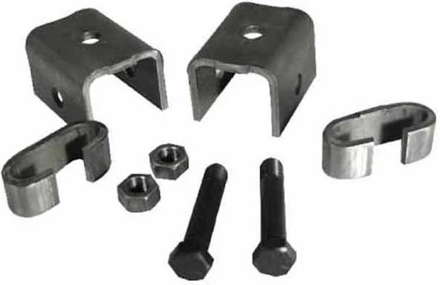Carry-On Trailer 607 Weld-On Slipper Spring Mounting Kit Flat