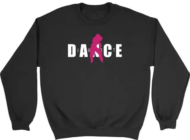 Just Dance Hip Hop Dancer Girl Kids Childrens Jumper Sweatshirt Boys Girls Gift