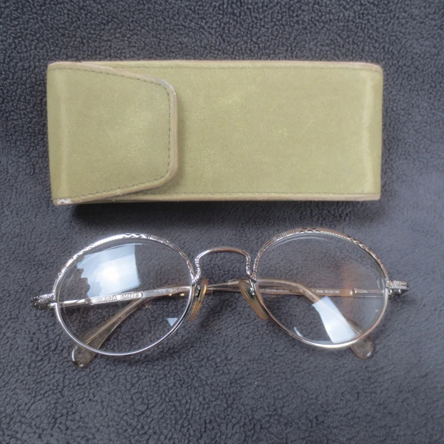 Vintage Dakota Smith 1219 Indian Drums Aged Silver‎ Round Frame 3948 50-22-140 Metal Round 140 mm - 150 mm Temple Vintage Eyeglasses for  main image 4