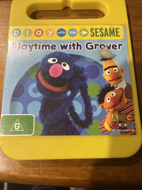 PLAY WITH ME Sesame Playtime with Grover DVD - Region 4 $9.45