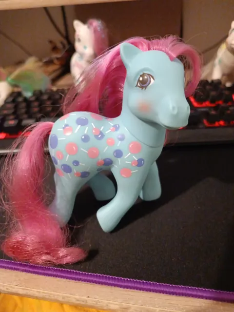 Mon Petit Poney My Little Pony G1 Sweet Tooth Lollipop 1987 Hasbro Hong Kong