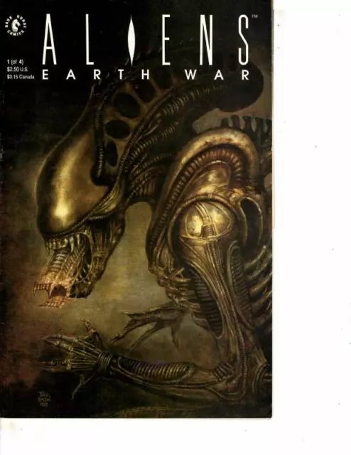 ALIENS EARTH WAR Saga #1 Dark Horse 1990 1st PRINT NEW - UNOPENED & UNREAD